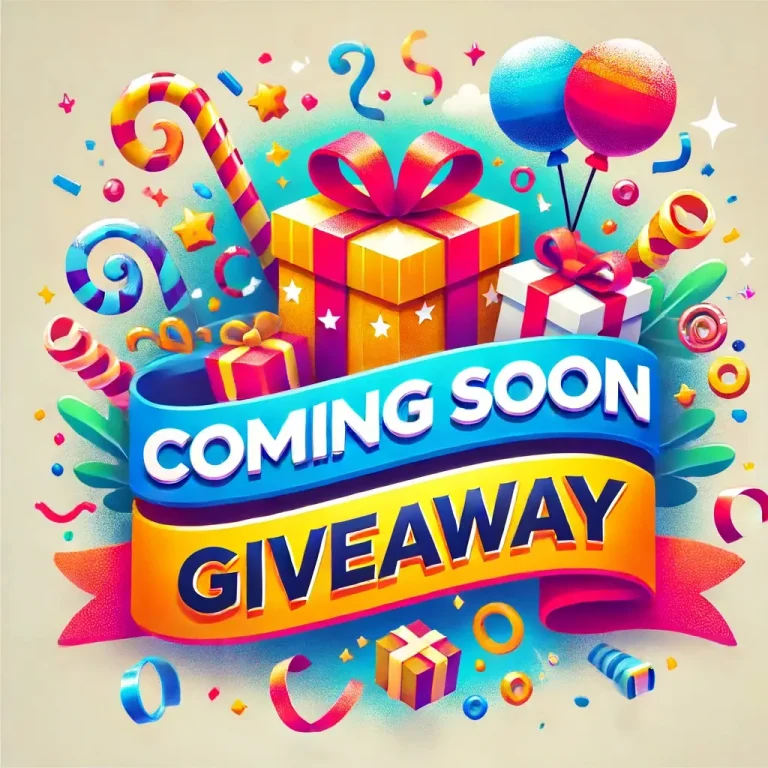 Coming Soon … Giveaways